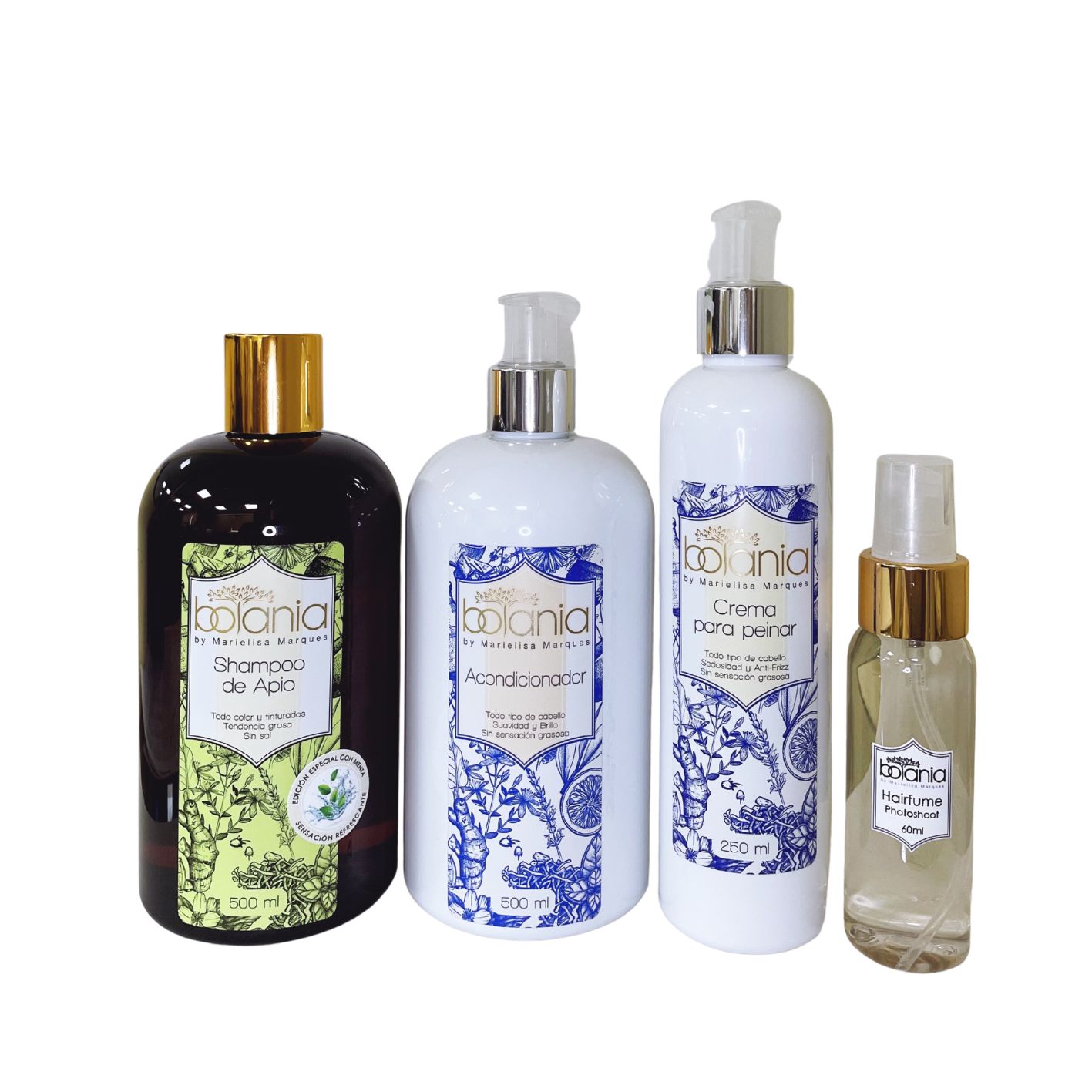 Kit Completo Capilar Detox Apio Mentolado + Hairfume de Regalo