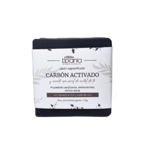 Jabón de Carbón Activado y Árbol de Té