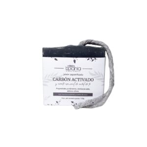 Jabón de Carbón Activado y Árbol de Té