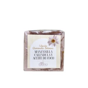 Jabón Glicerinado de Manzanilla, Caléndula y Leche de Coco