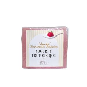 Jabón Glicerinado de Yogur y Frutos Rojos