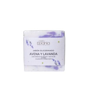 Jabón Glicerinado Avena y Lavanda