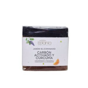 Jabón Glicerinado de Cúrcuma & Carbón Activado